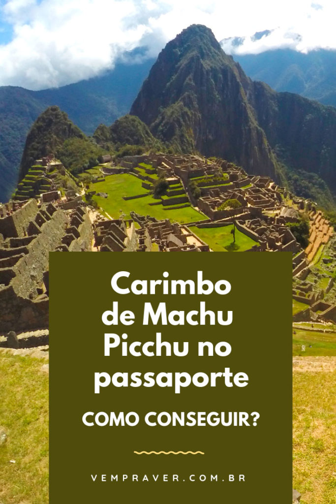Como conseguir o carimbo de Machu Picchu no passaporte?
