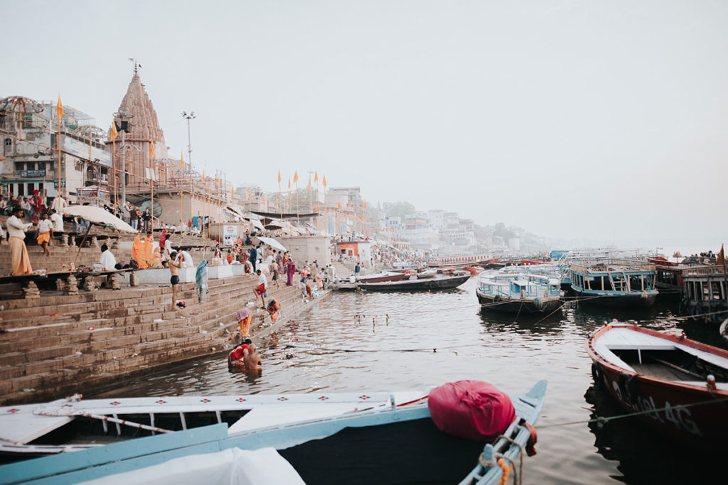 Rio Ganges, Varanasi, Índia