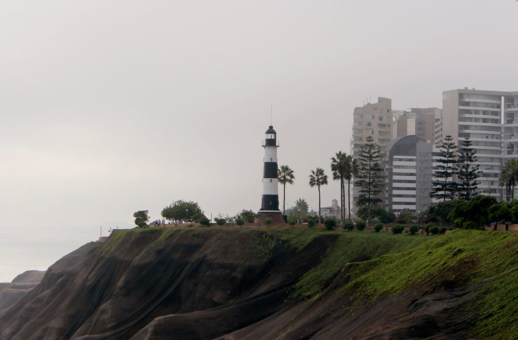 Faro de la Marina, Malecón de Miraflores, Lima, Peru