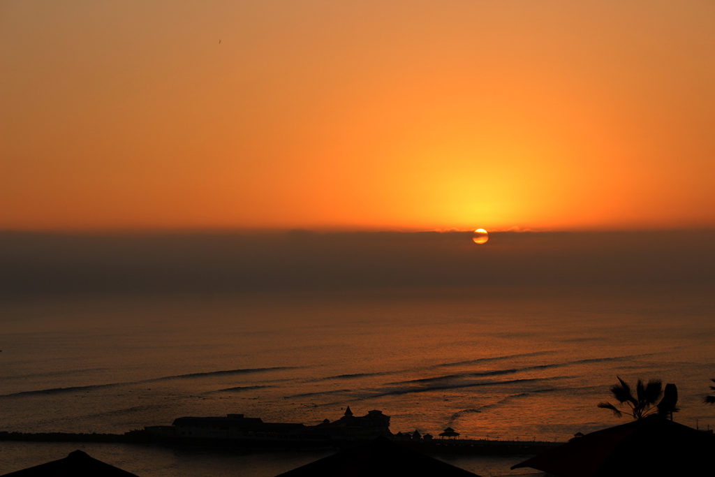 Pôr do Sol, Malecón de Miraflores, Lima, Peru