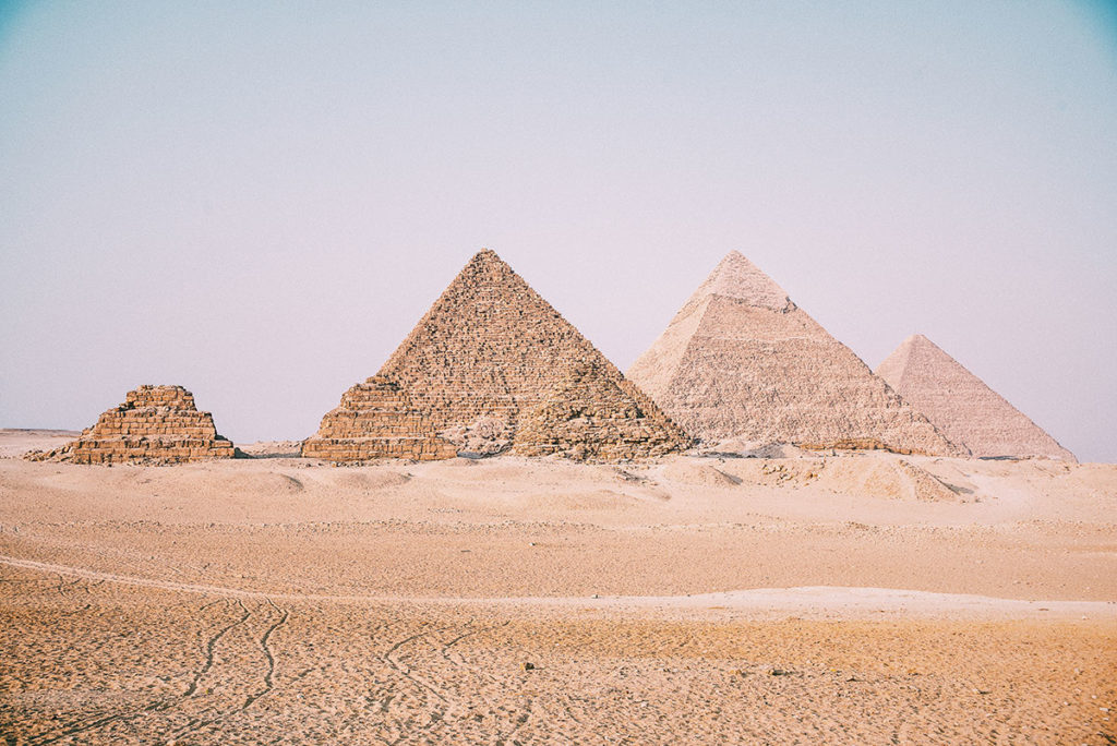 Lugares que ainda quero conhecer no mundo - Pirâmides de Gizé, Egito