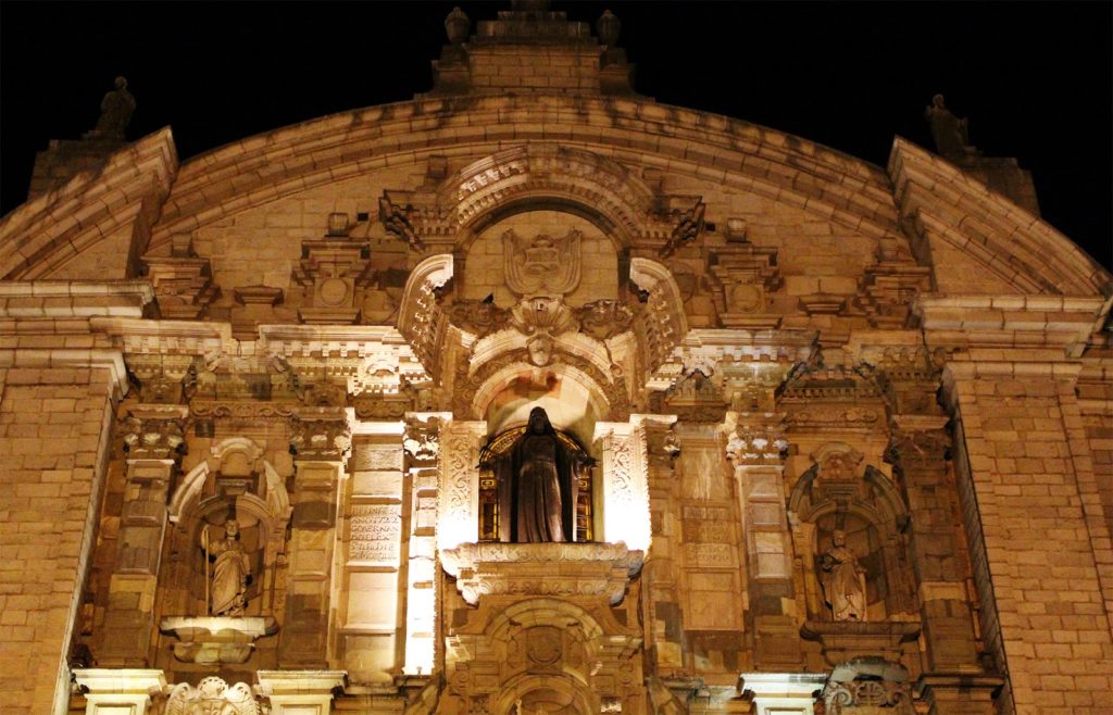 Igreja do centro histórico de Lima, Peru