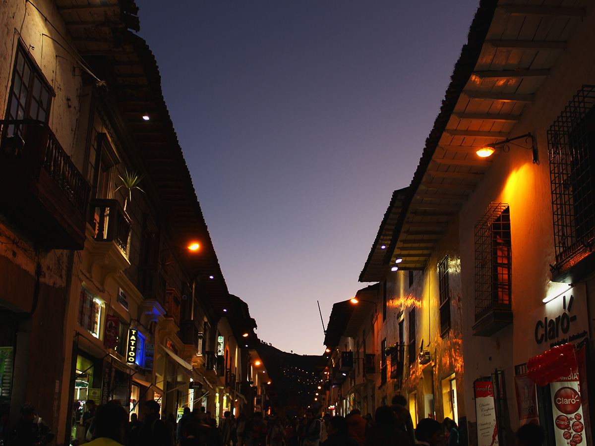 Cusco à noite