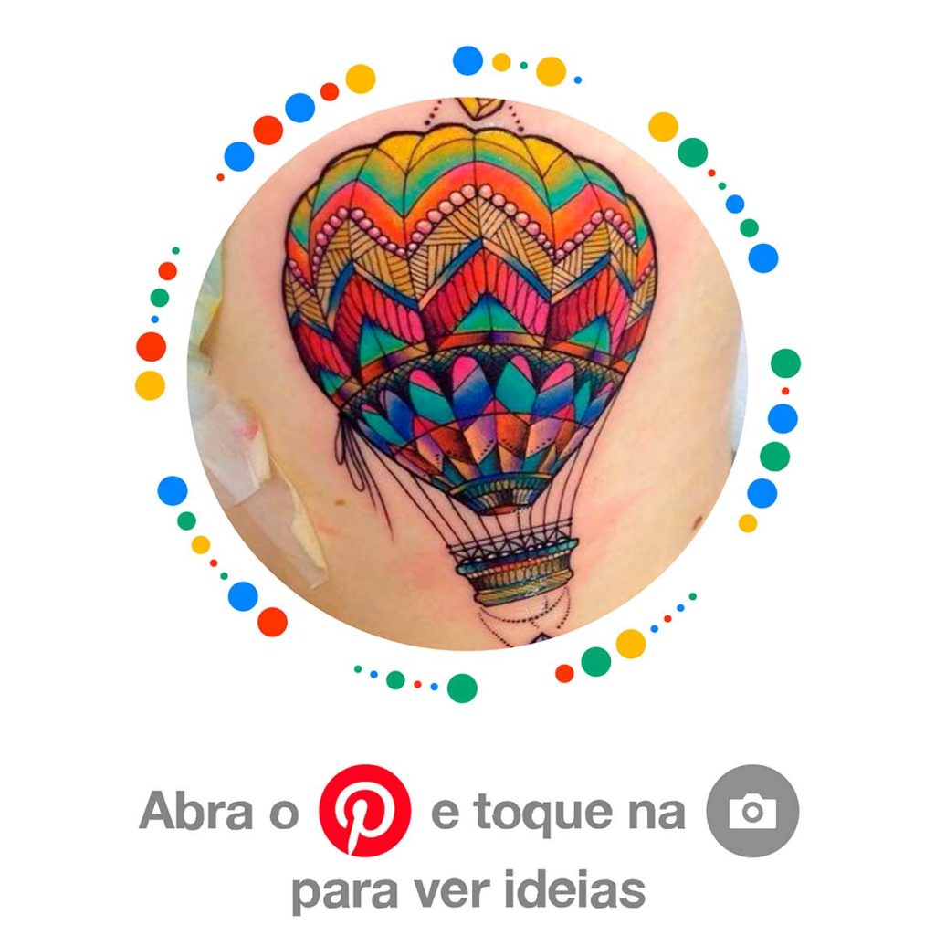 Pasta do Pinterest com ideias de tatuagens