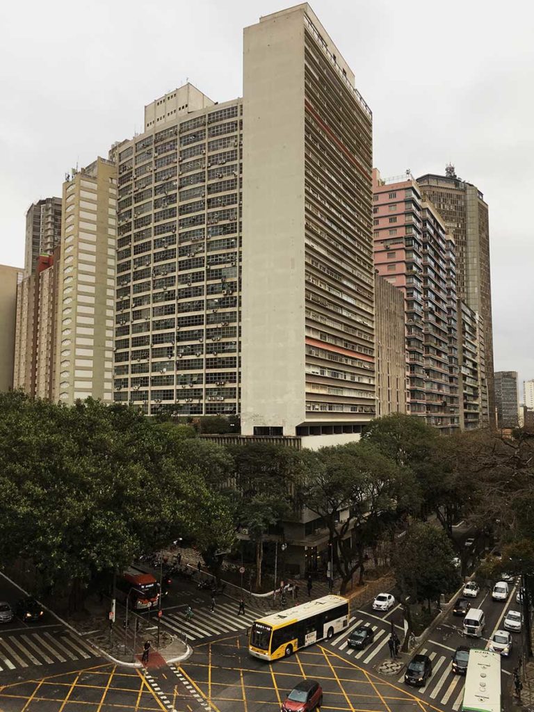 Airbnb em São Paulo - Vista da varanda